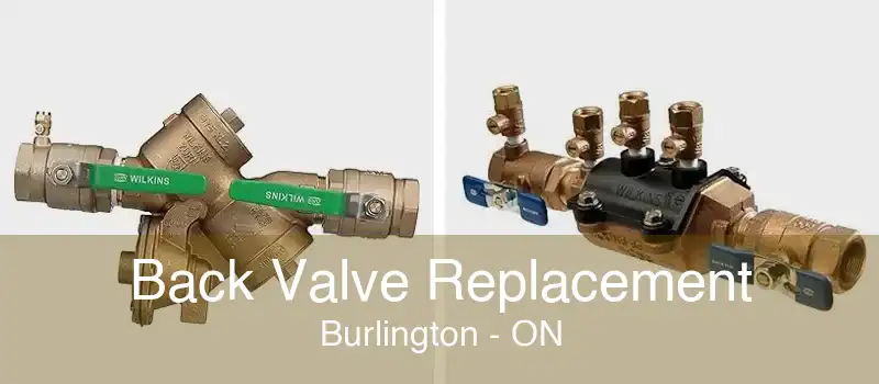 Back Valve Replacement Burlington - ON