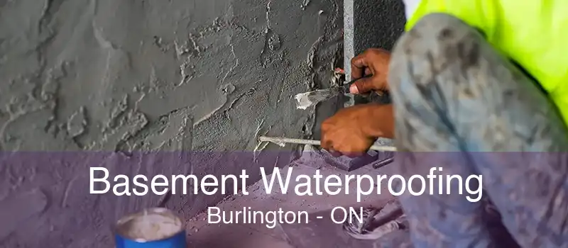 Basement Waterproofing Burlington - ON