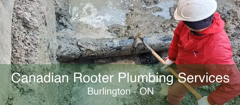 Canadian Rooter Plumbing Services Burlington - ON