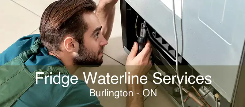 Fridge Waterline Services Burlington - ON