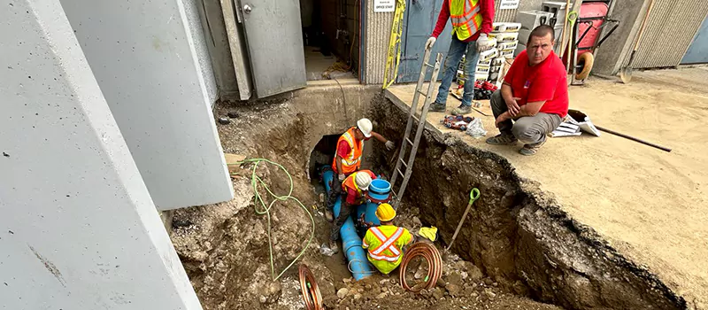 Underground Pipe Leak Repair in Burlington, ON