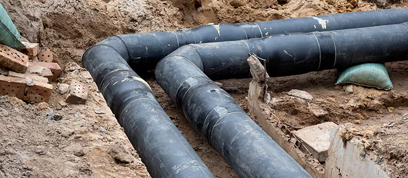 Residential Underground Pipe Replacement in Burlington, Ontario