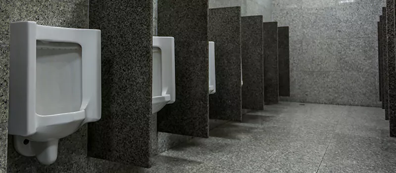 Urinal Divider Installation in Burlington, ON