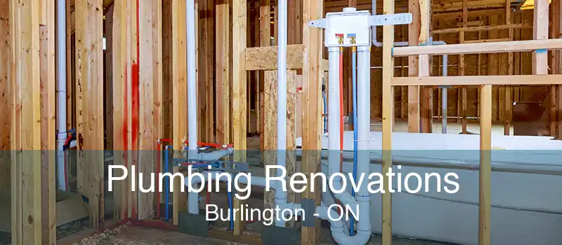 Plumbing Renovations Burlington - ON